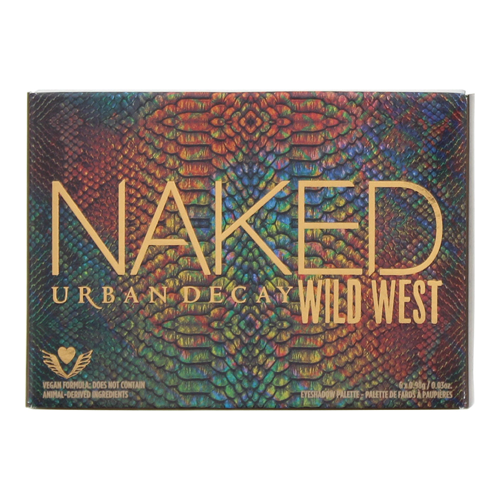 Urban Decay Naked Wild West Eye Shadow Palette 6 x 0.98g - Box