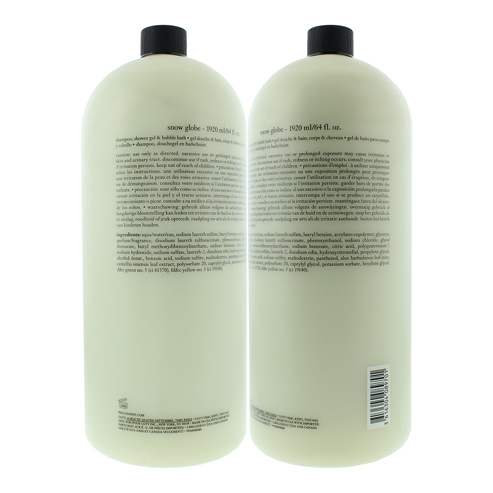 Philosophy Snow Globe Shower Gel & Shampoo 1920ml