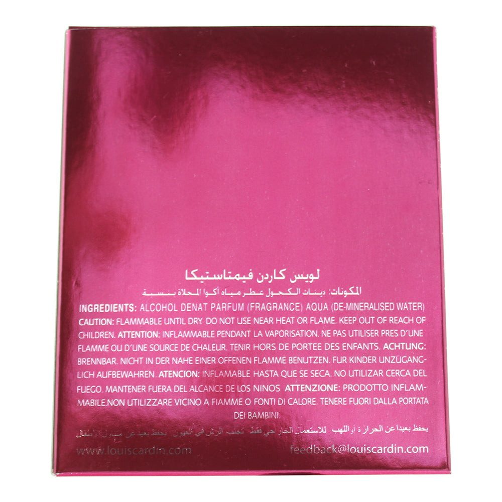 Louis Cardin Femtastica Eau de Parfum 100ml - Ingredients