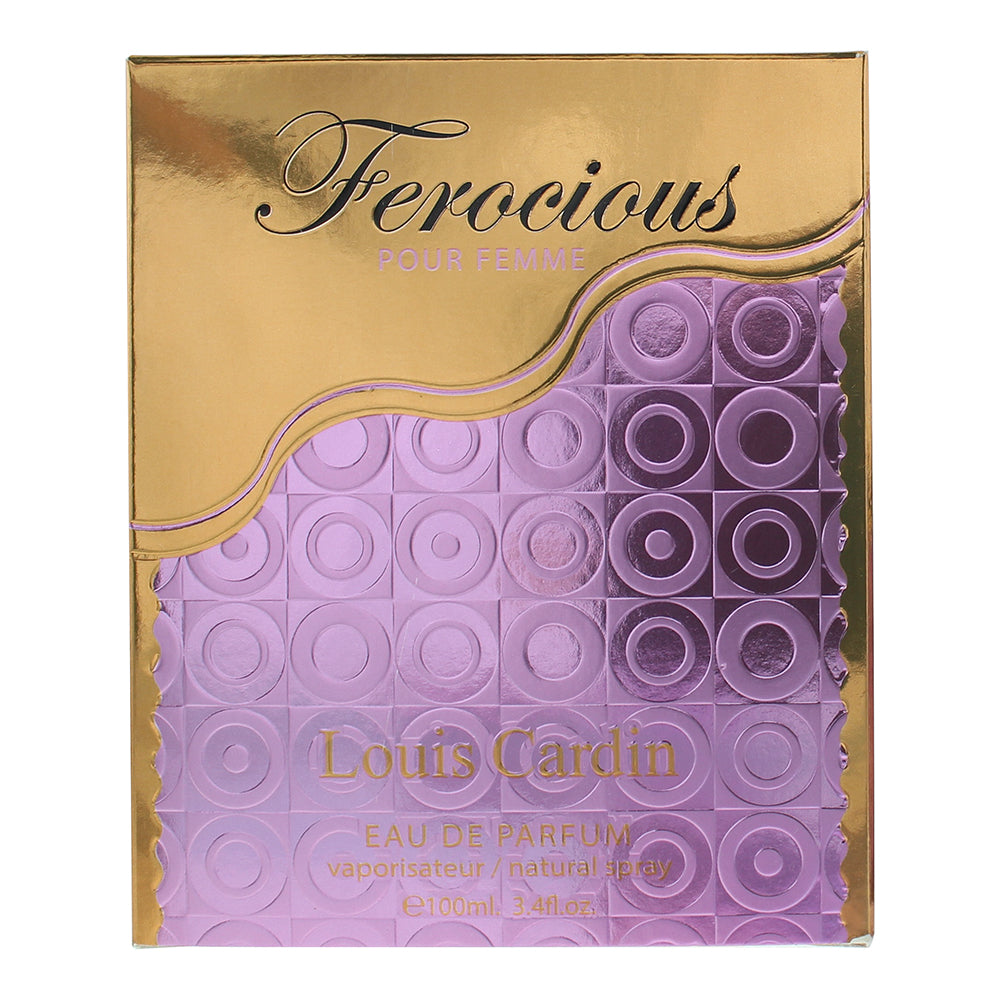 Louis Cardin Ferocious Eau de Parfum 100ml - Box