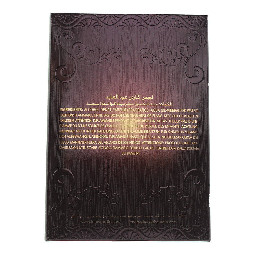 Louis Cardin Oud Al Abid Eau de Parfum 100ml - Ingredients