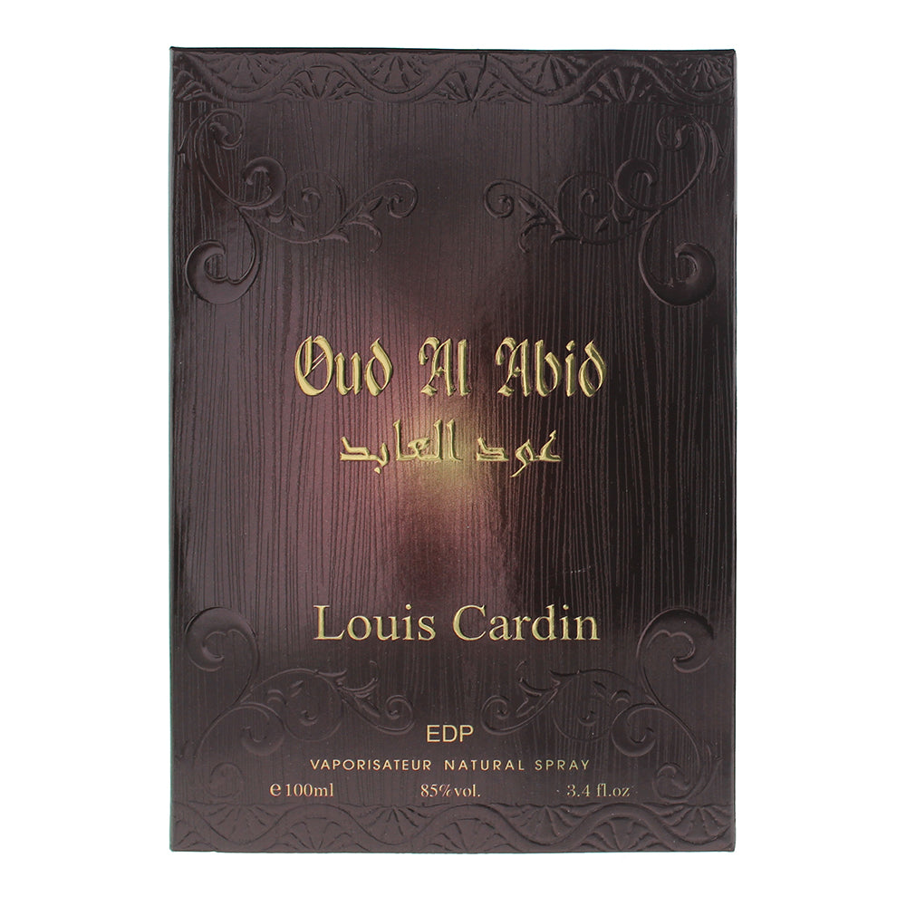 Louis Cardin Oud Al Abid Eau de Parfum 100ml - Box