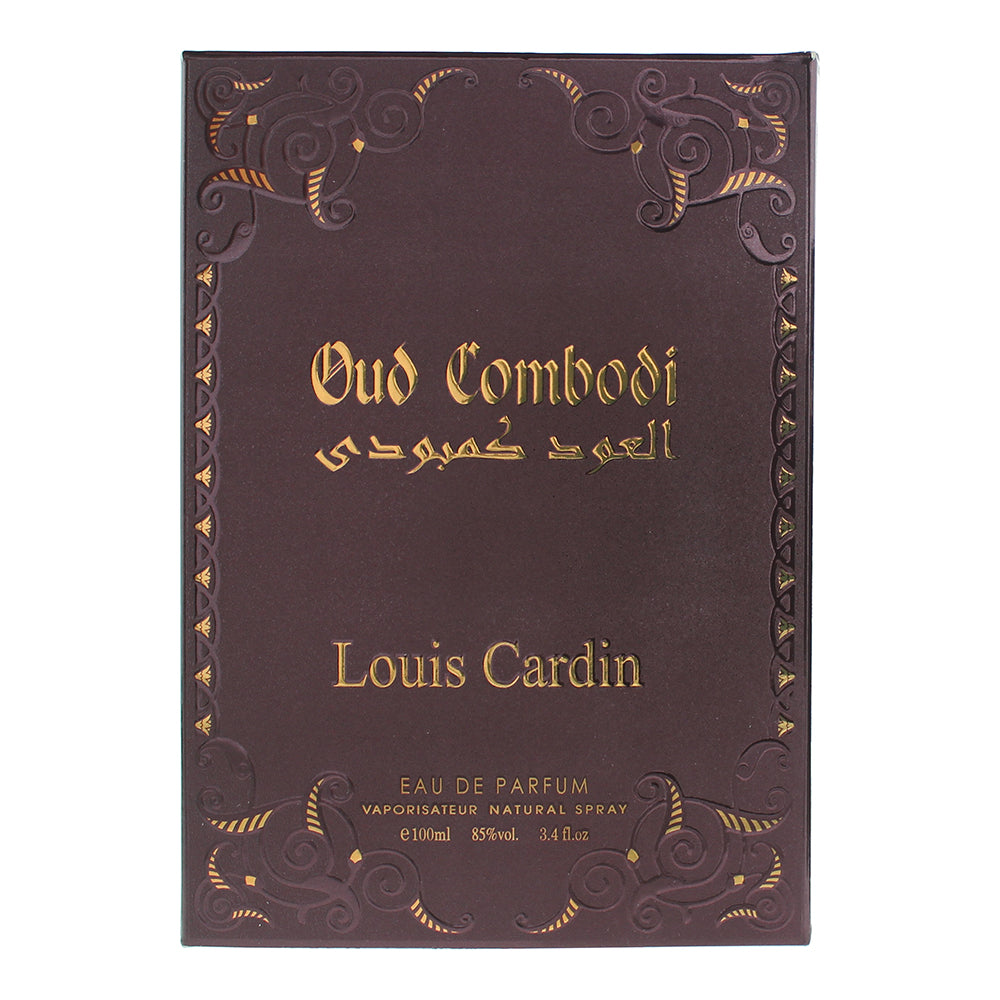 Louis Cardin Oud Cambodi Eau de Parfum 100ml - Box