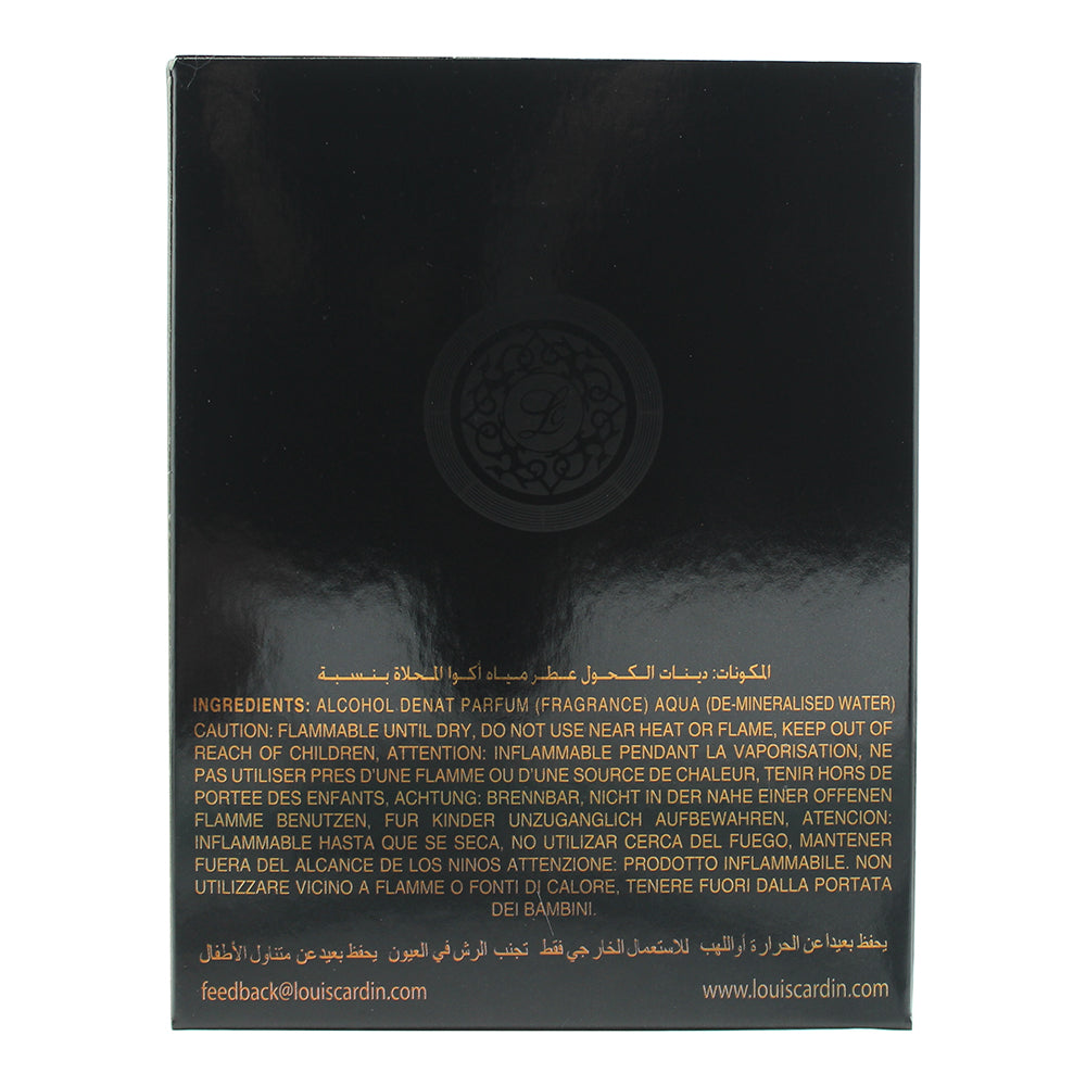 Louis Cardin Phantom Eau de Parfum 100ml - Ingredients