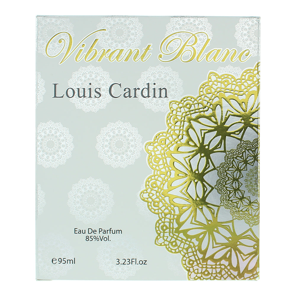 Louis Cardin Vibrant Blanc Eau de Parfum 95ml - Box