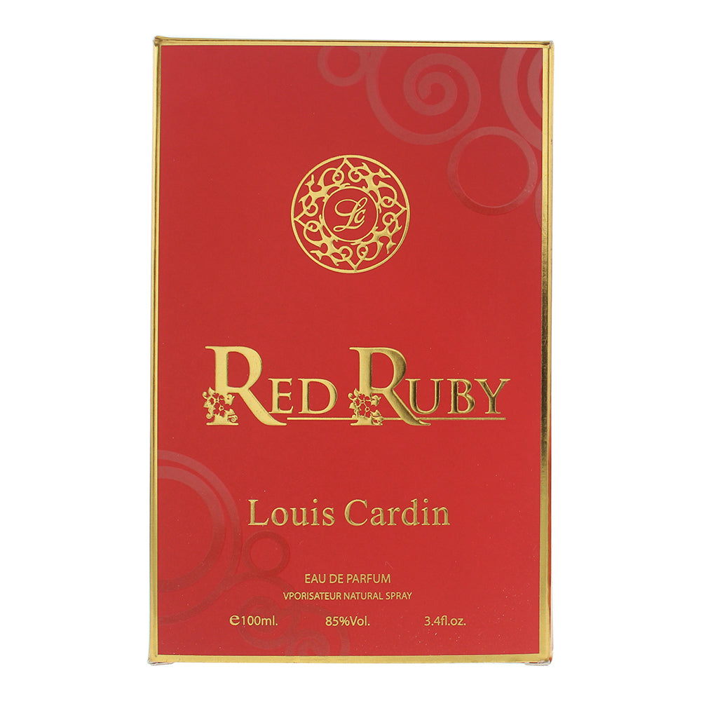 Louis Cardin Red Ruby Eau de Parfum 100ml - Box