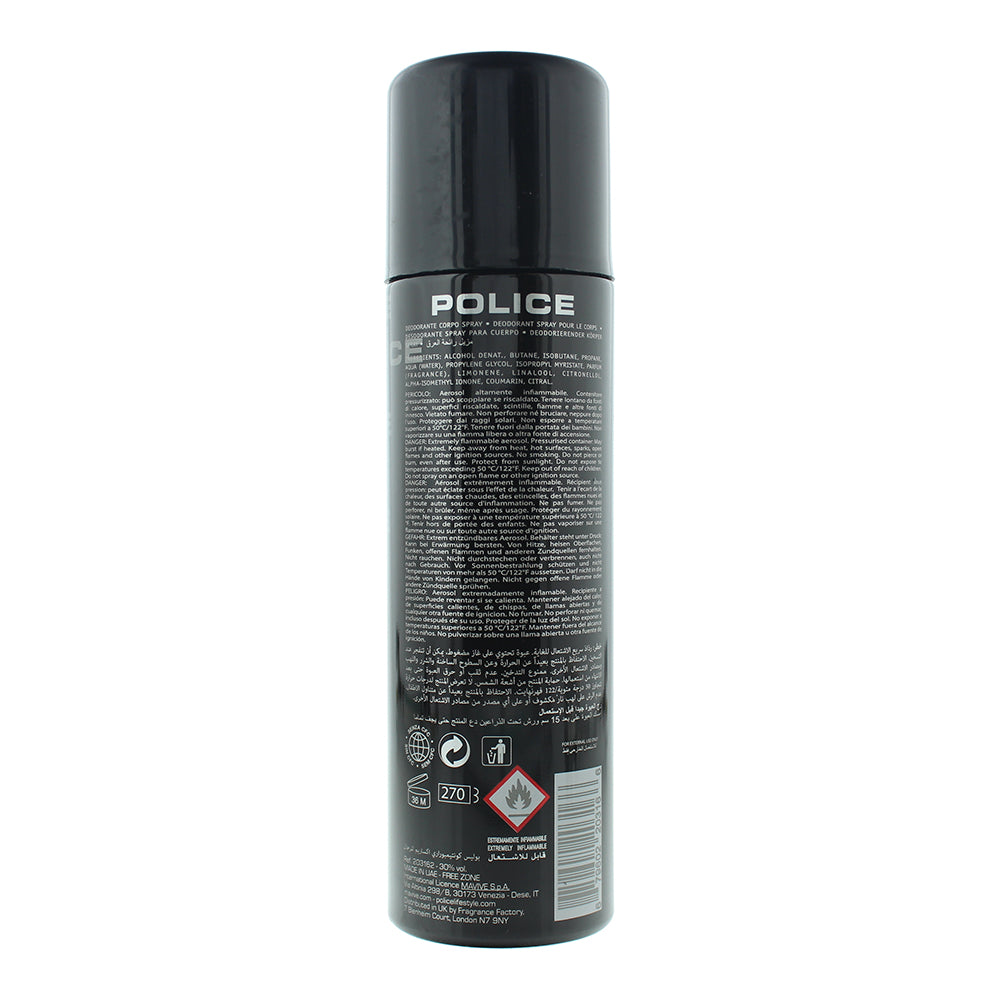 Police Extreme Deodorant Spray 200ml
