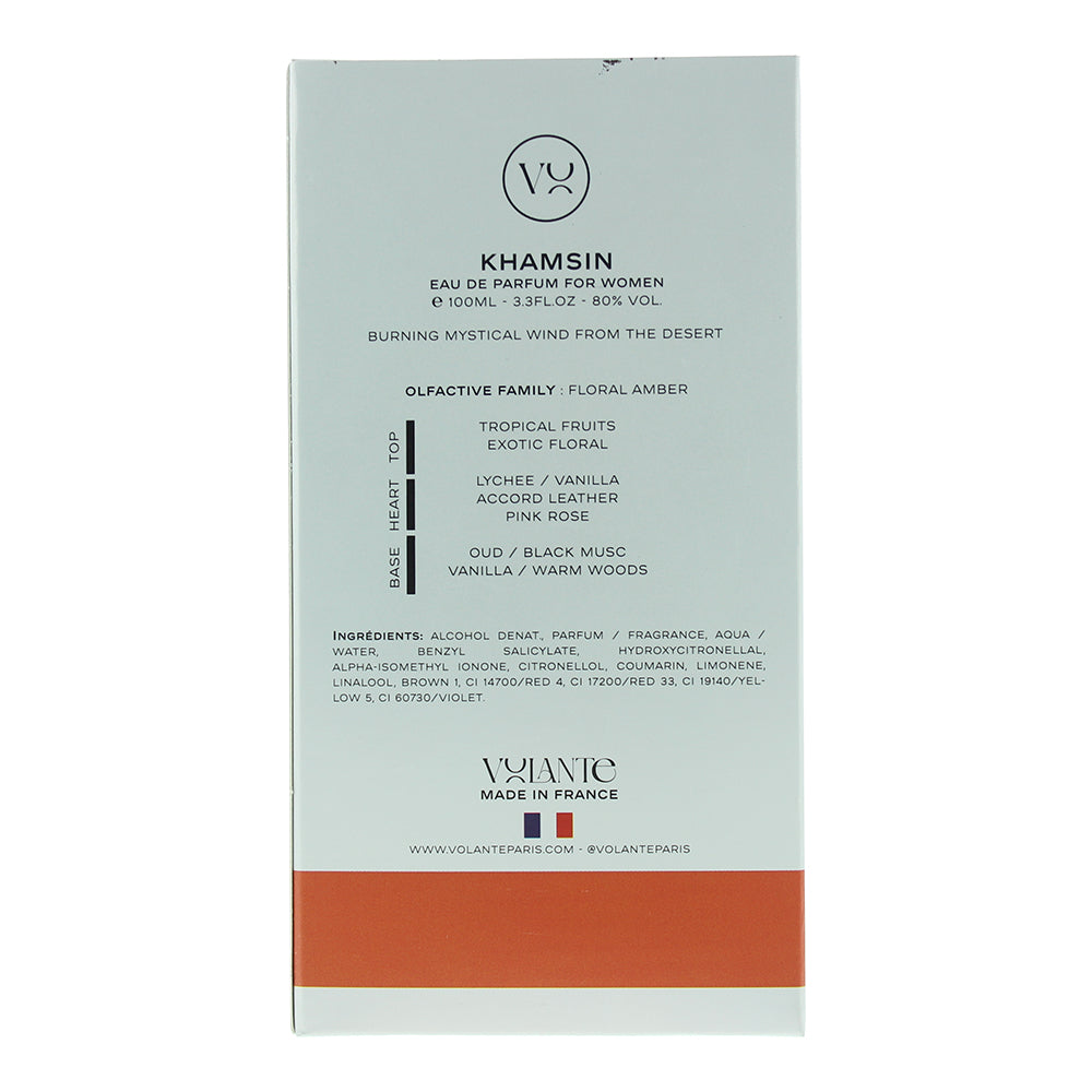 Volante Khamsin Eau de Parfum 100ml