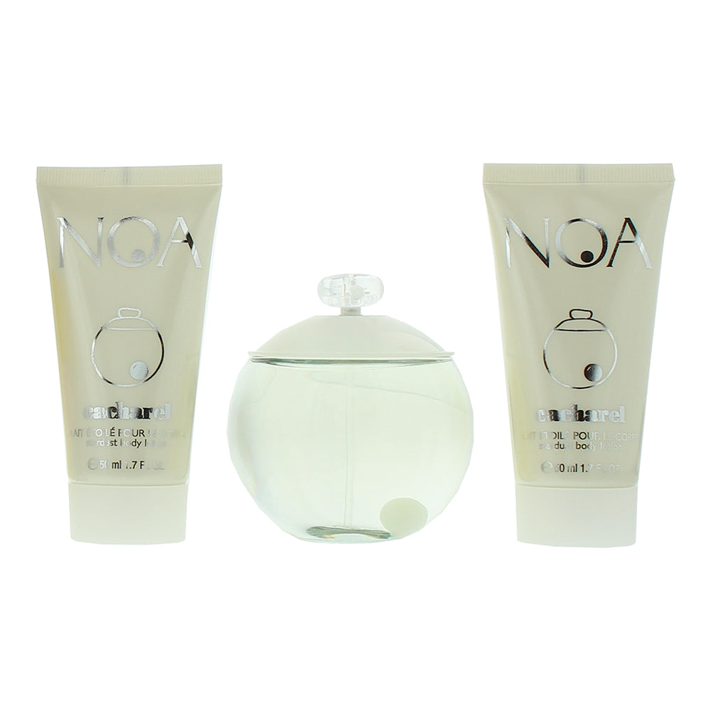 Cacharel Noa 3 Piece Gift Set: Eau de Toilette 100ml - Body Lotion 2 x 50ml - Product