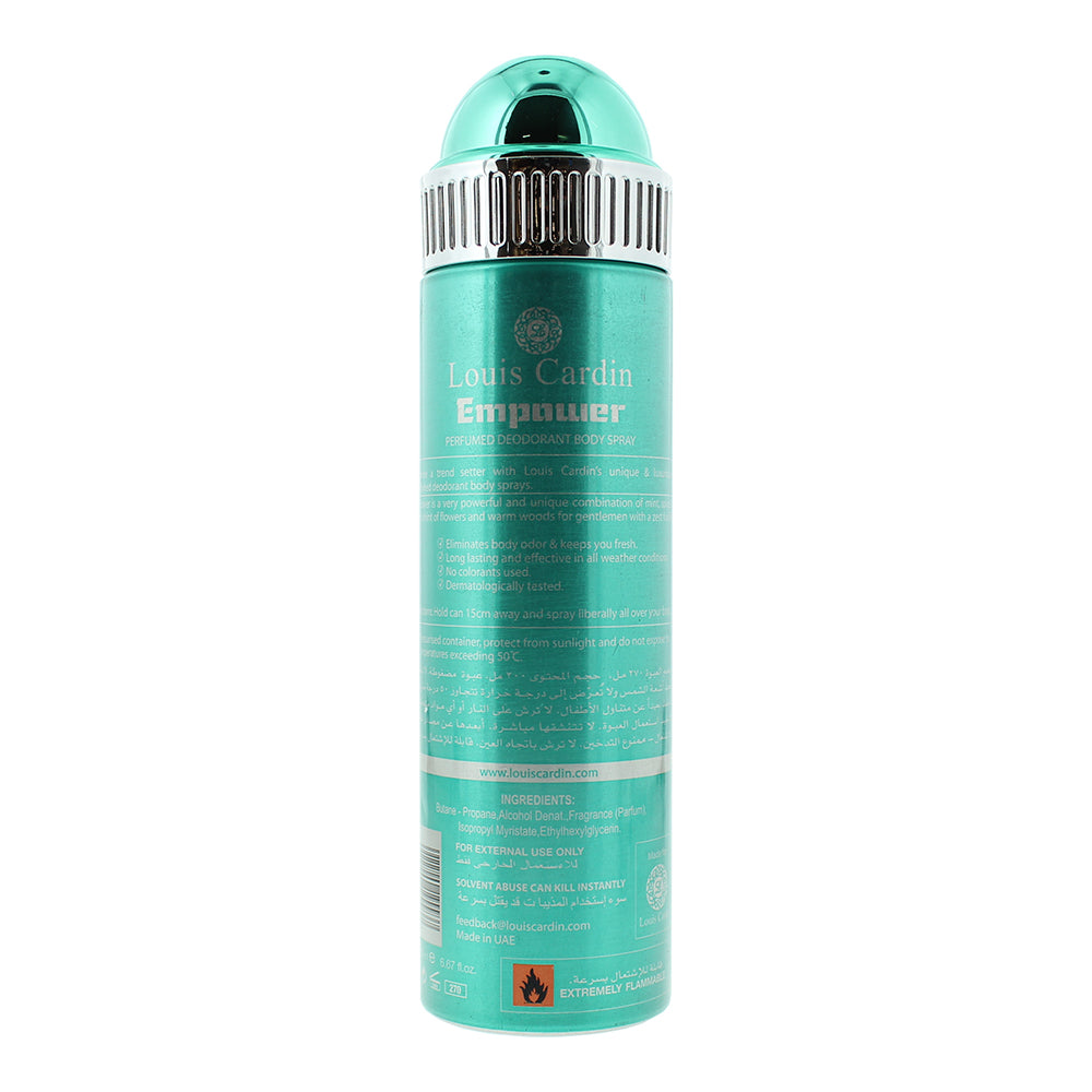 Louis Cardin Empower Deodorant Spray 200ml