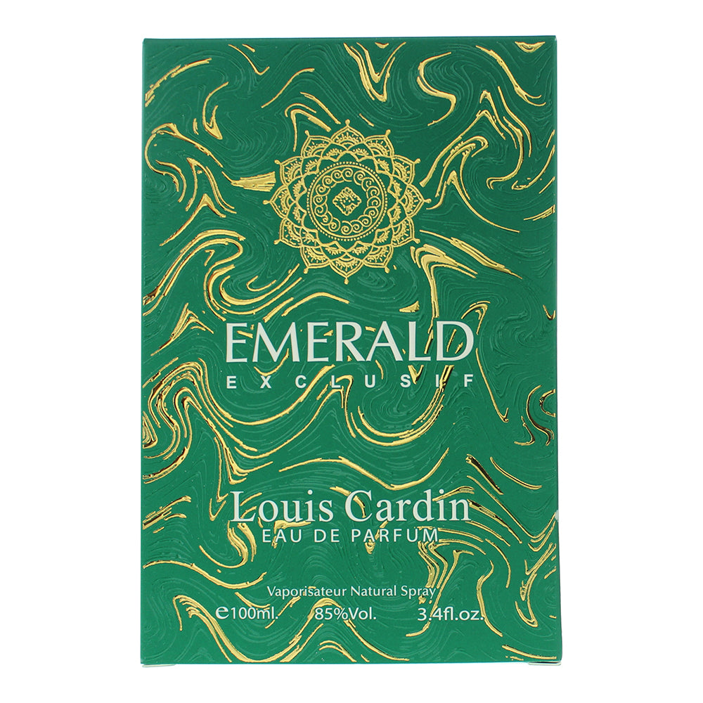 Louis Cardin Emerald Exclusif Eau de Parfum 100ml - Box