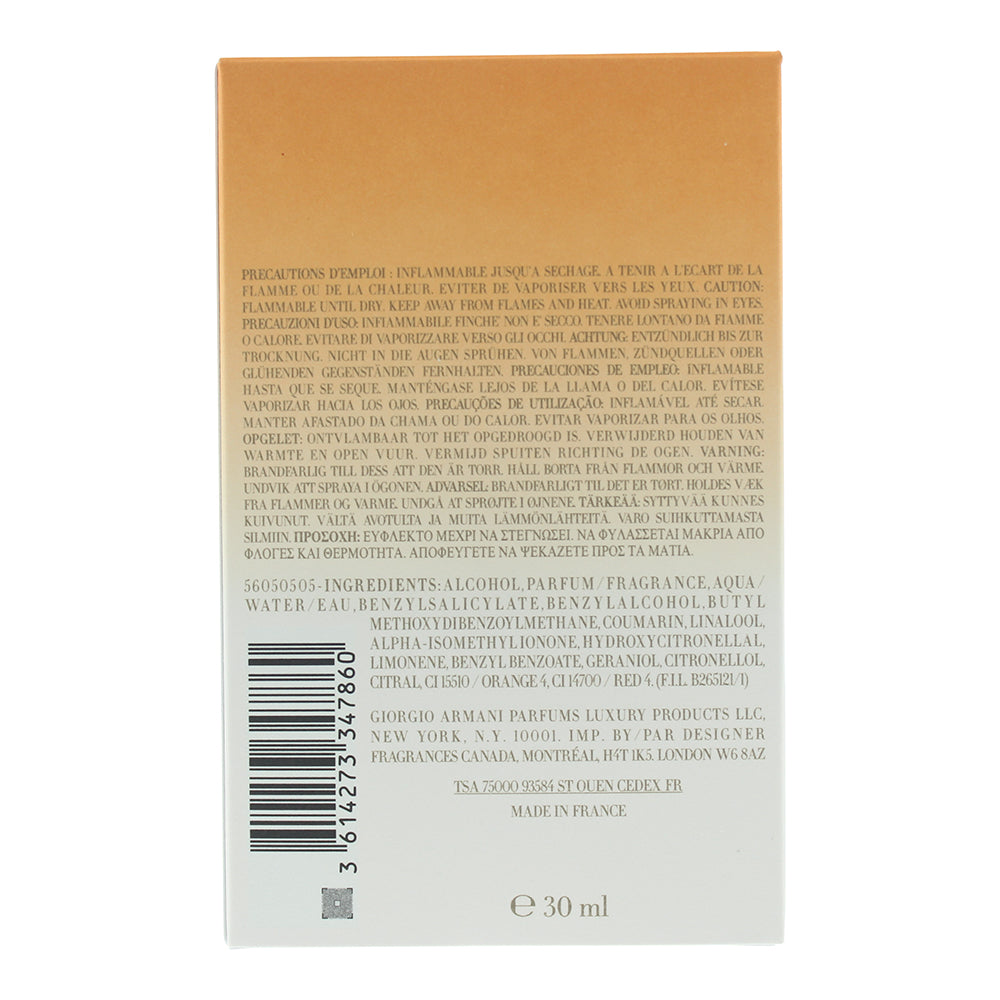 Giorgio Armani Terra Di Gioia Eau de Parfum 30ml