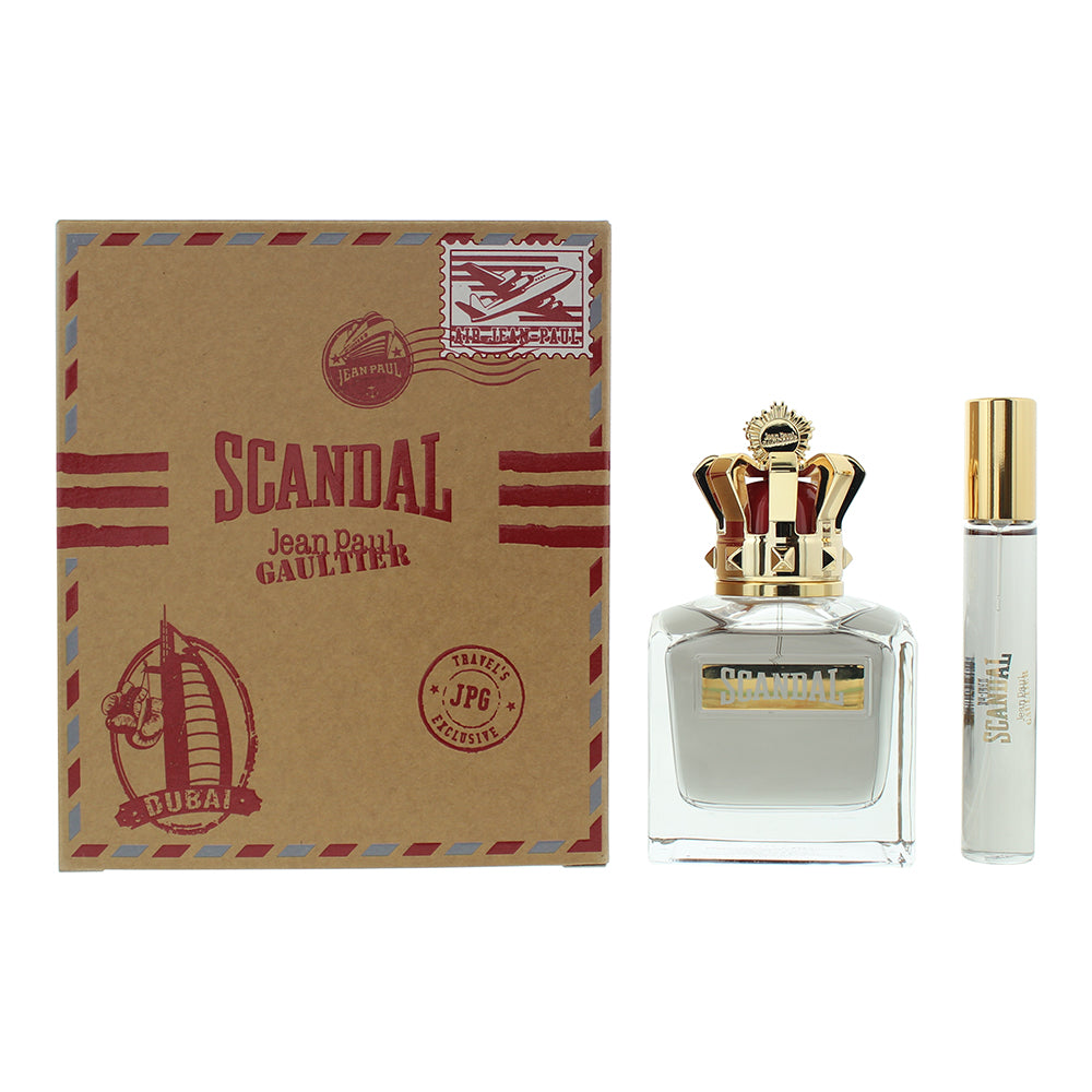 Jean Paul Gaultier Scandal Pour Homme 2 Piece Gift Set: Eau de Toilette 100ml - 