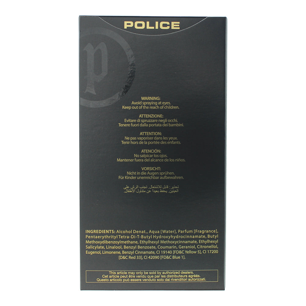 Police Amber Gold Eau de Toilette 100ml