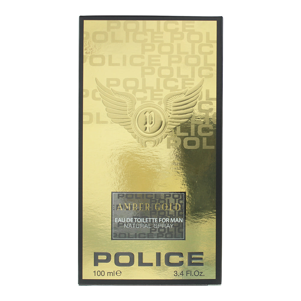Police Amber Gold Eau de Toilette 100ml - Box