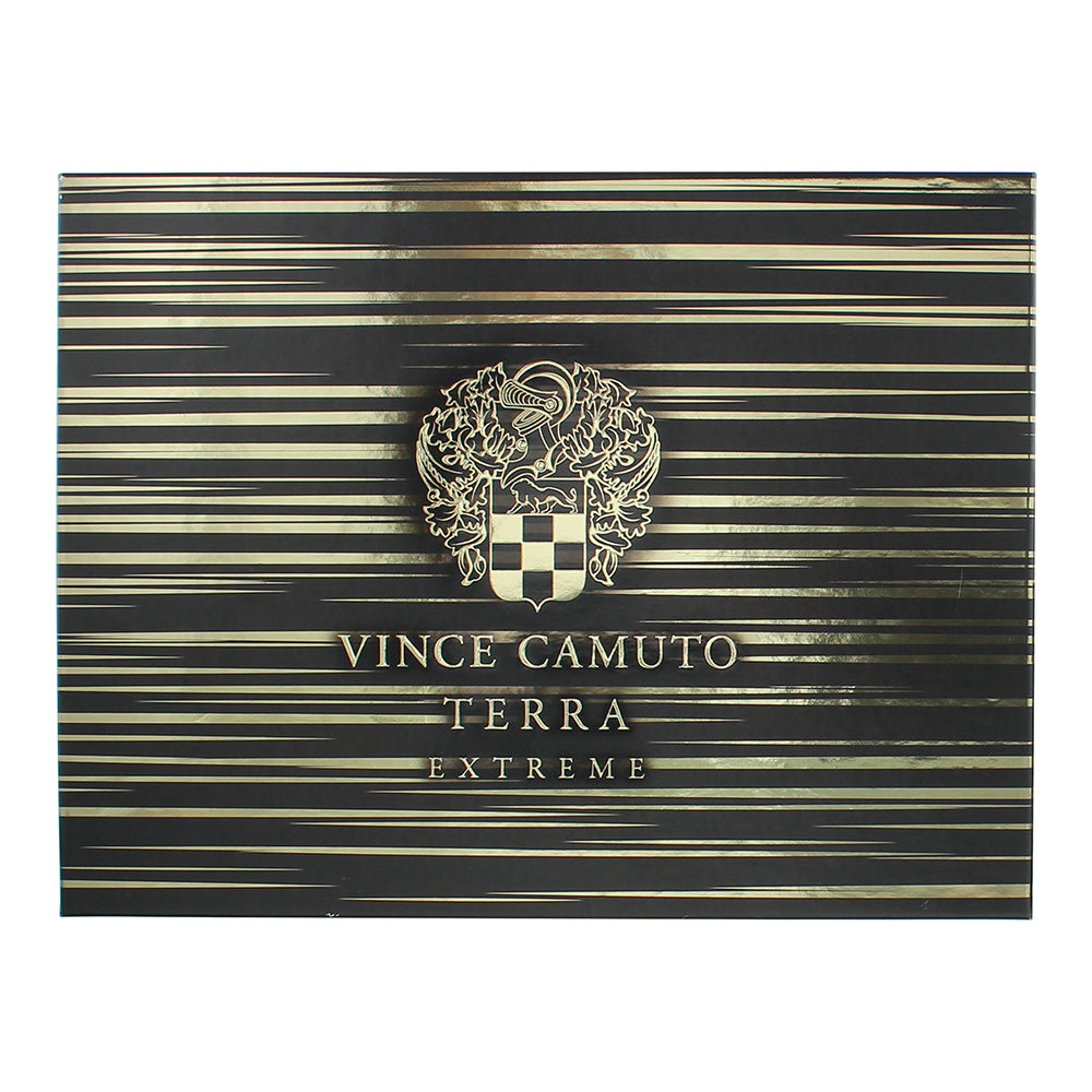 Vince Camuto Terra Extreme 3 Piece Gift Set: Eau de Toilette 100ml - Box