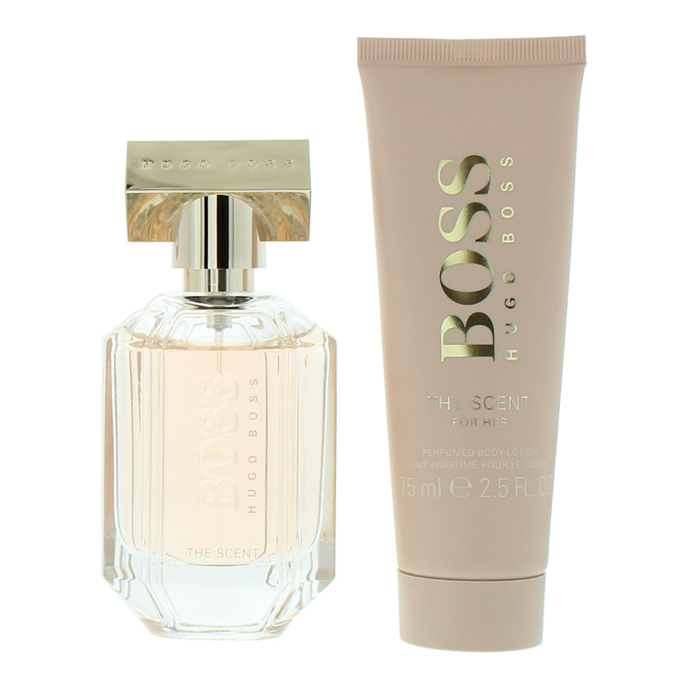 Hugo Boss The Scent For Her 2 Piece Gift Set: Eau de Parfum 50ml - Body Lotion 7 - Product