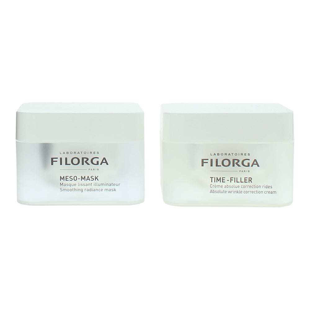 Filorga Smoothing & Glowing Effect Travel 2 Piece Gift Set: Cream 50ml - Face Ma - Product