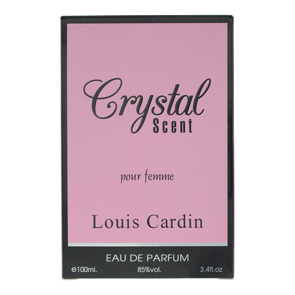 Louis Cardin Crystal Scent Eau de Parfum 100ml - Box