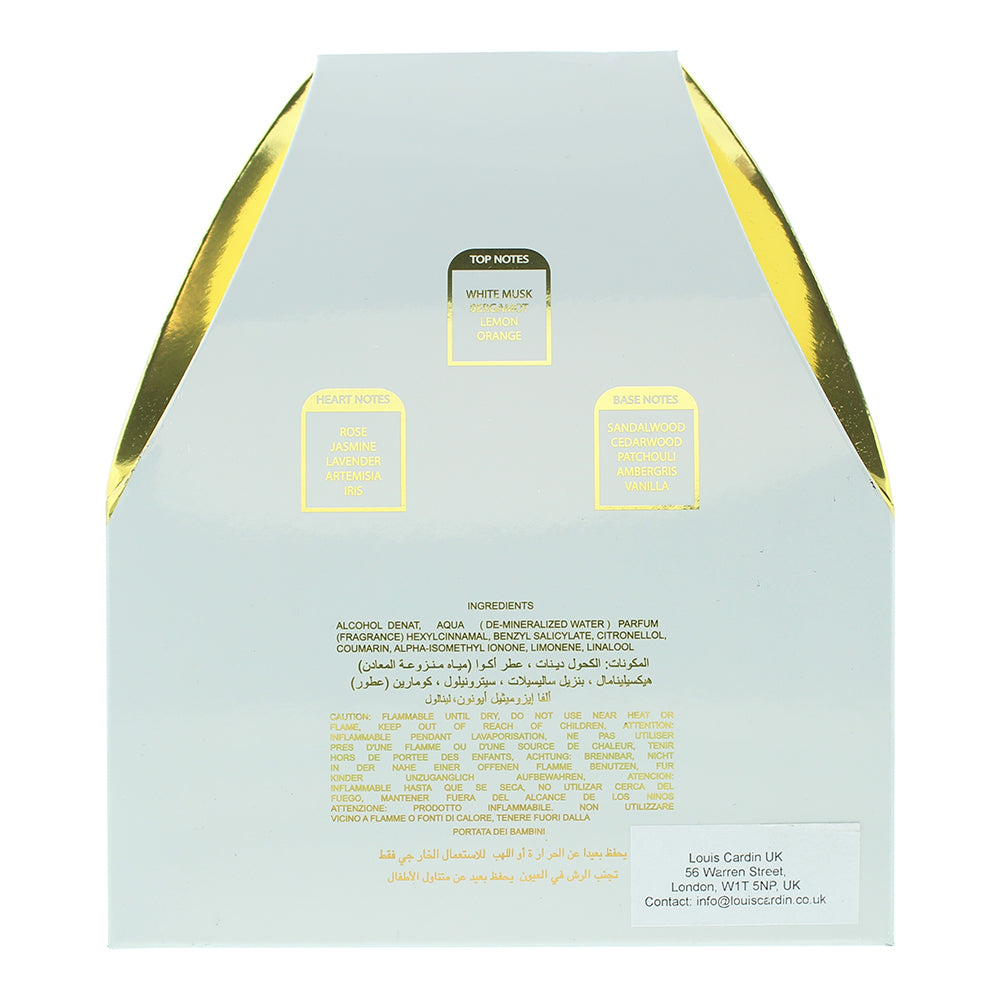 Louis Cardin Gold Eau de Parfum 100ml - Ingredients