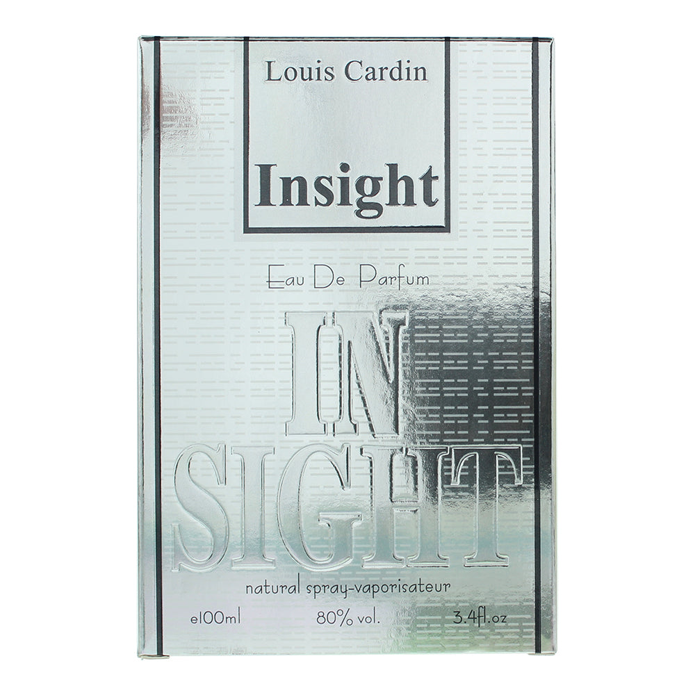Louis Cardin Insight Eau de Parfum 100ml - Box