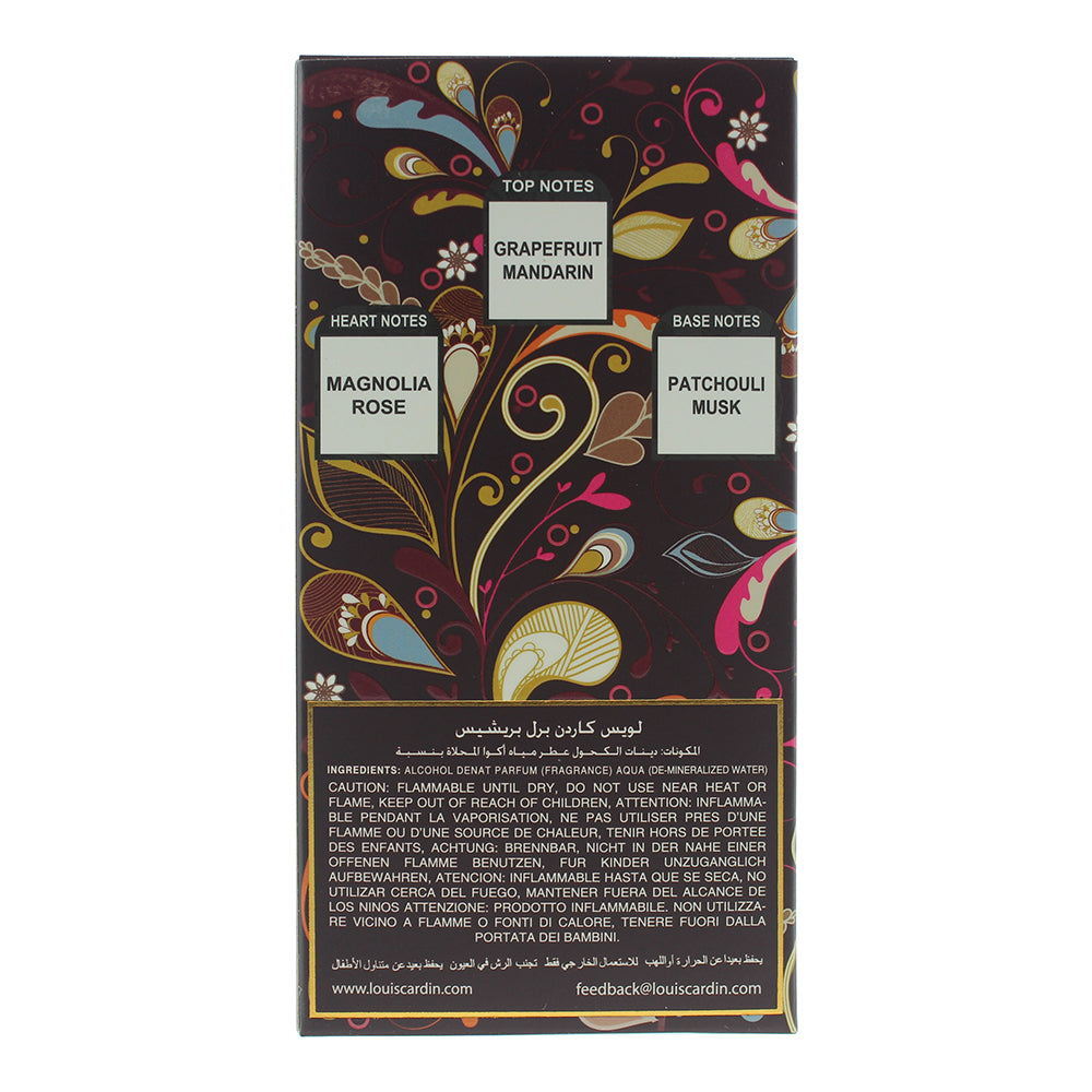 Louis Cardin Pearl Precious Eau de Parfum 100ml - Ingredients