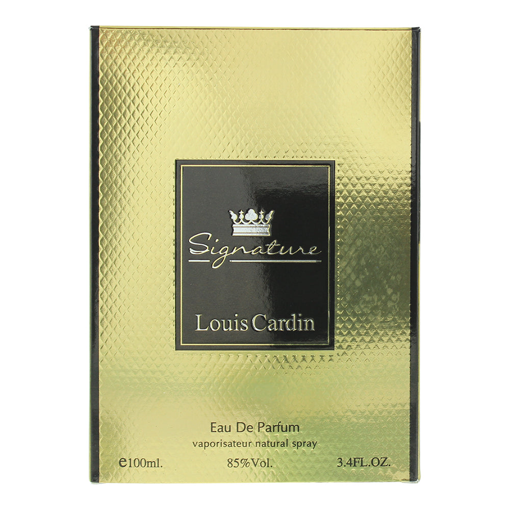 Louis Cardin Signature Eau de Parfum 100ml - Box