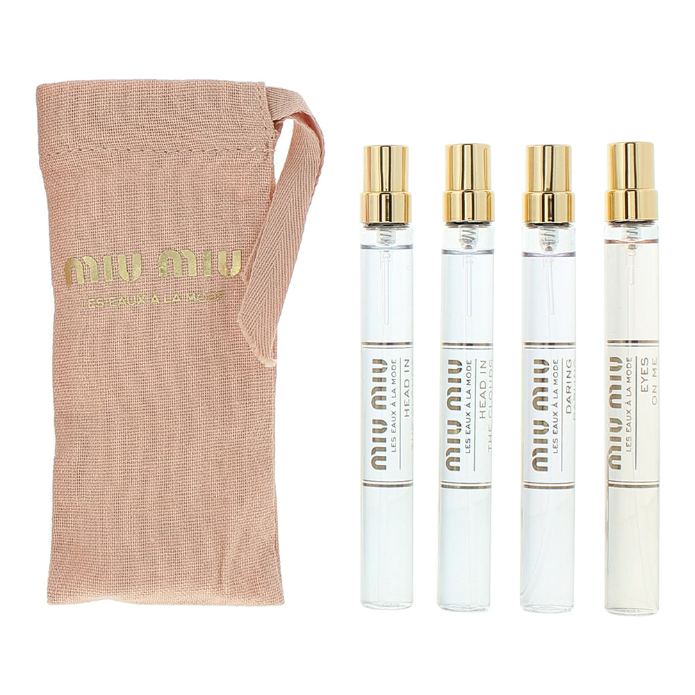 Miu Miu Les Eaux À La Mode 4 Piece Gift Set: Eau de Toilette 4 x 10ml - Product