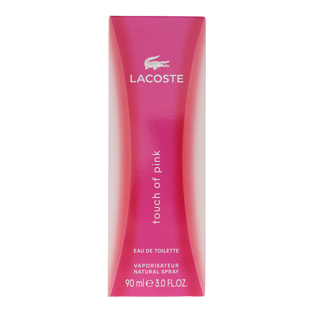 Lacoste Touch Of Pink Eau de Toilette 90ml - Box