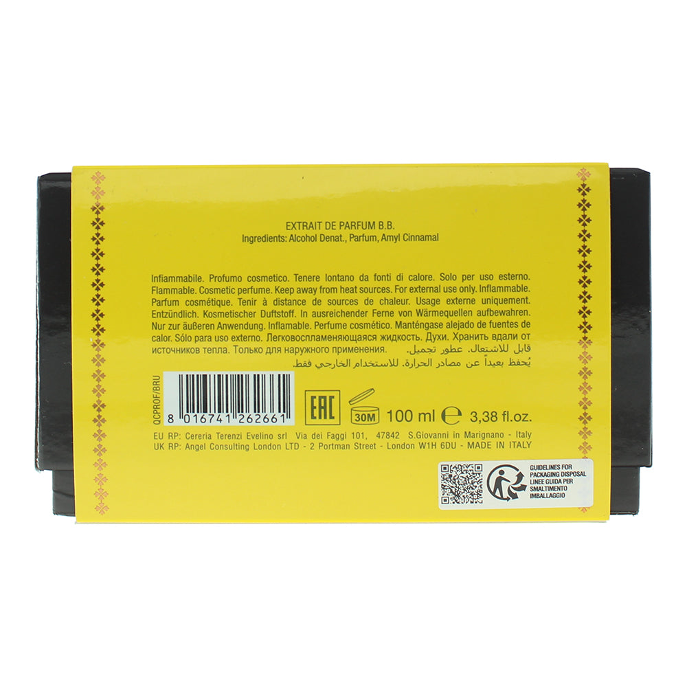 V Canto Brun Extrait de Parfum 100ml - Ingredients