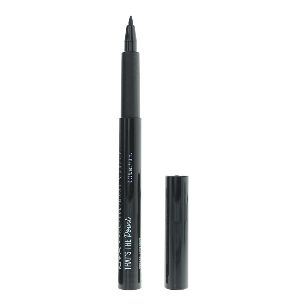 NYX Nyx Professional Makeup That's The Point A Bit Edgy Black Liquid Eyeliner 1. - Product