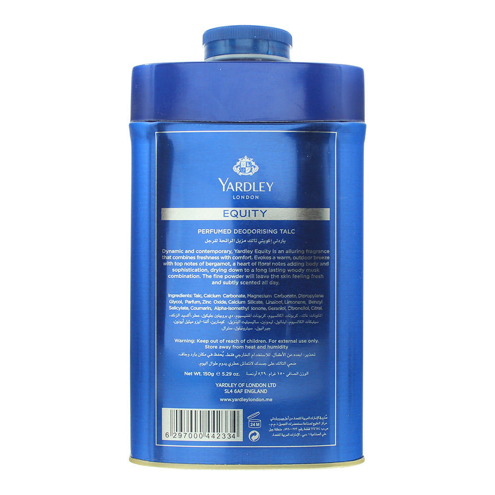 Yardley Equity Talcum Powder 150g