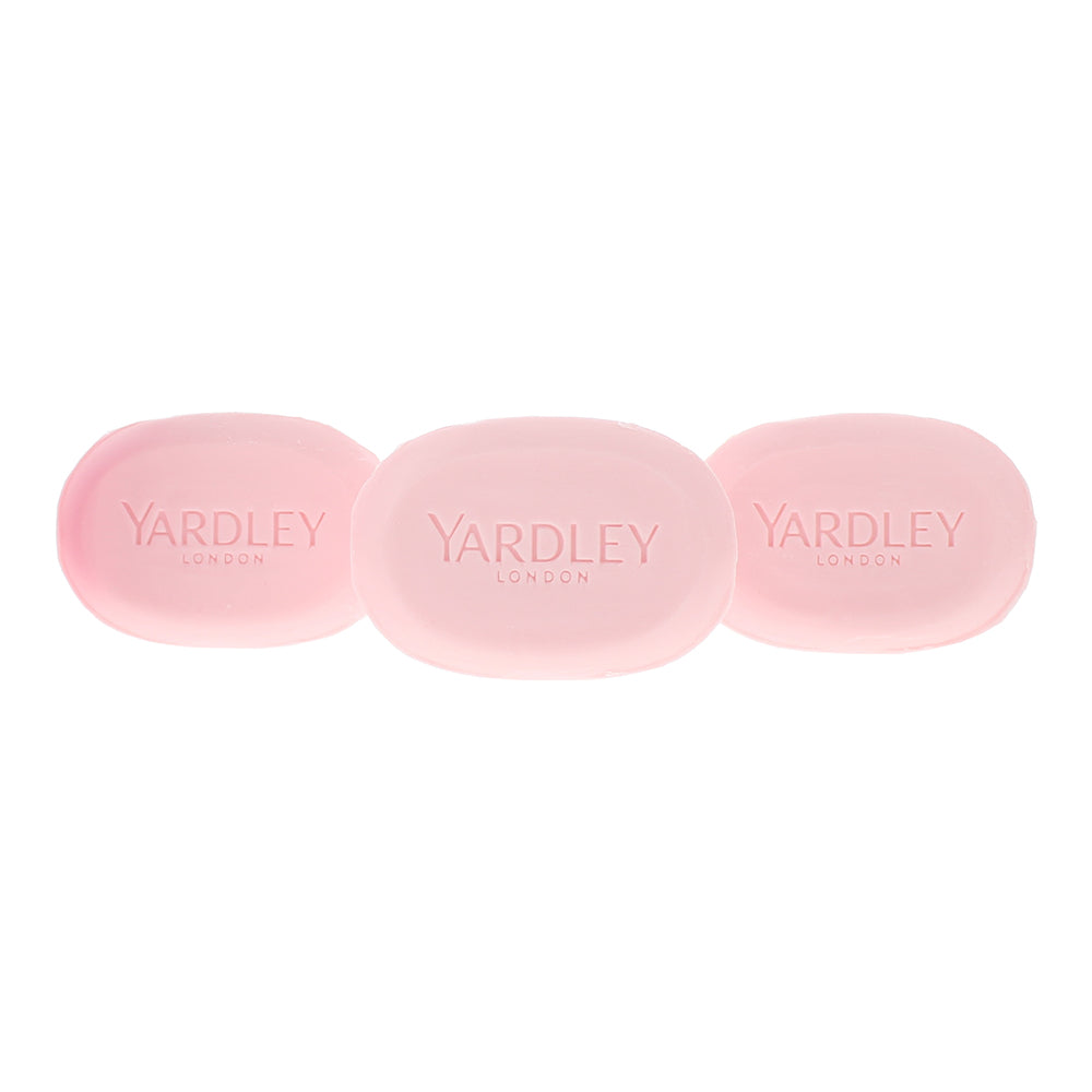 Yardley English Rose 3 Piece Gift Set: Soap 3 x 100g - Product