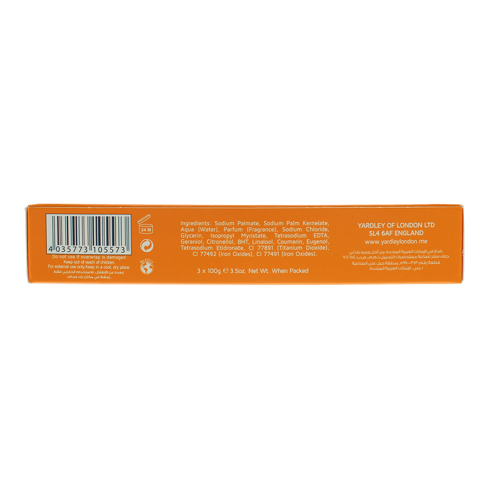 Yardley Imperial Sandalwood 3 Piece Gift Set: Soap 3 x 100g