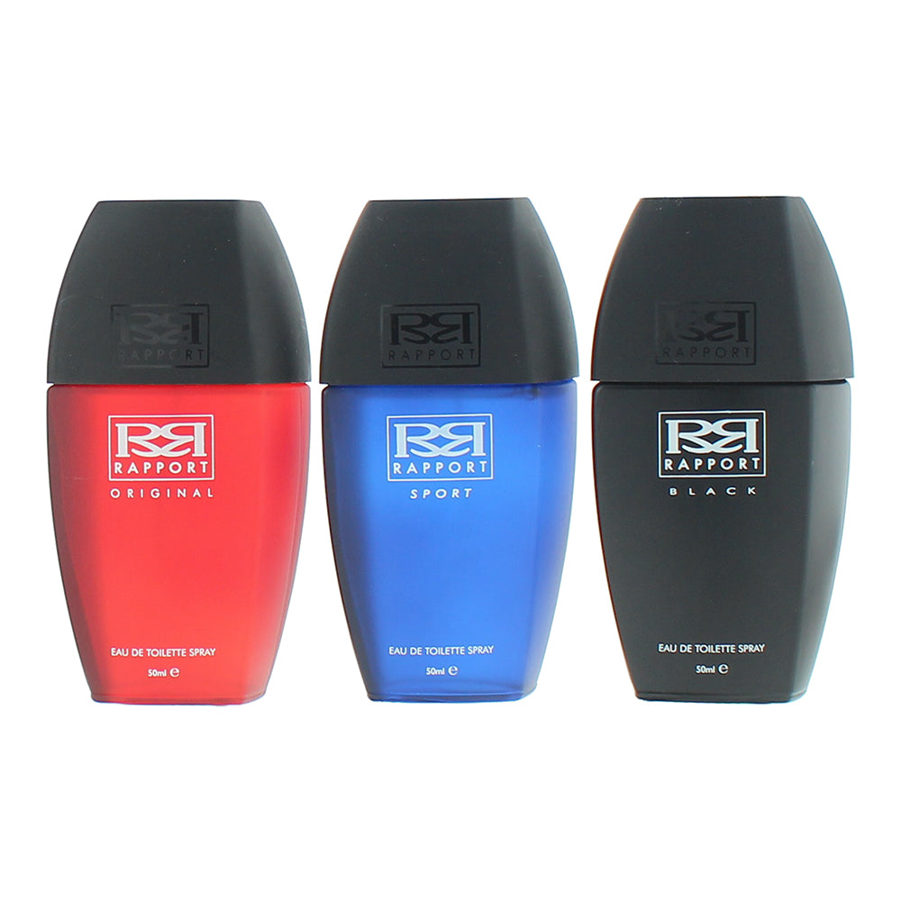 Rapport 3 Piece Gift Set: Eau de Toilette 3 x 50ml - Product