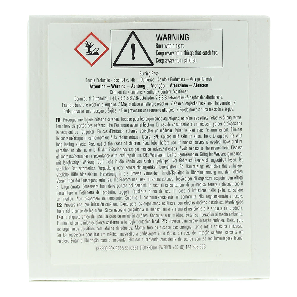 Byredo Burning Rose Candle 70g