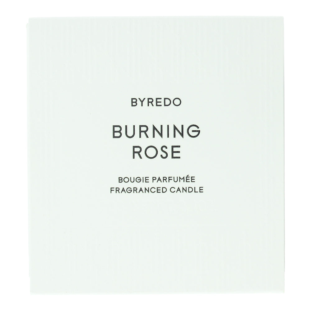 Byredo Burning Rose Candle 70g - Box