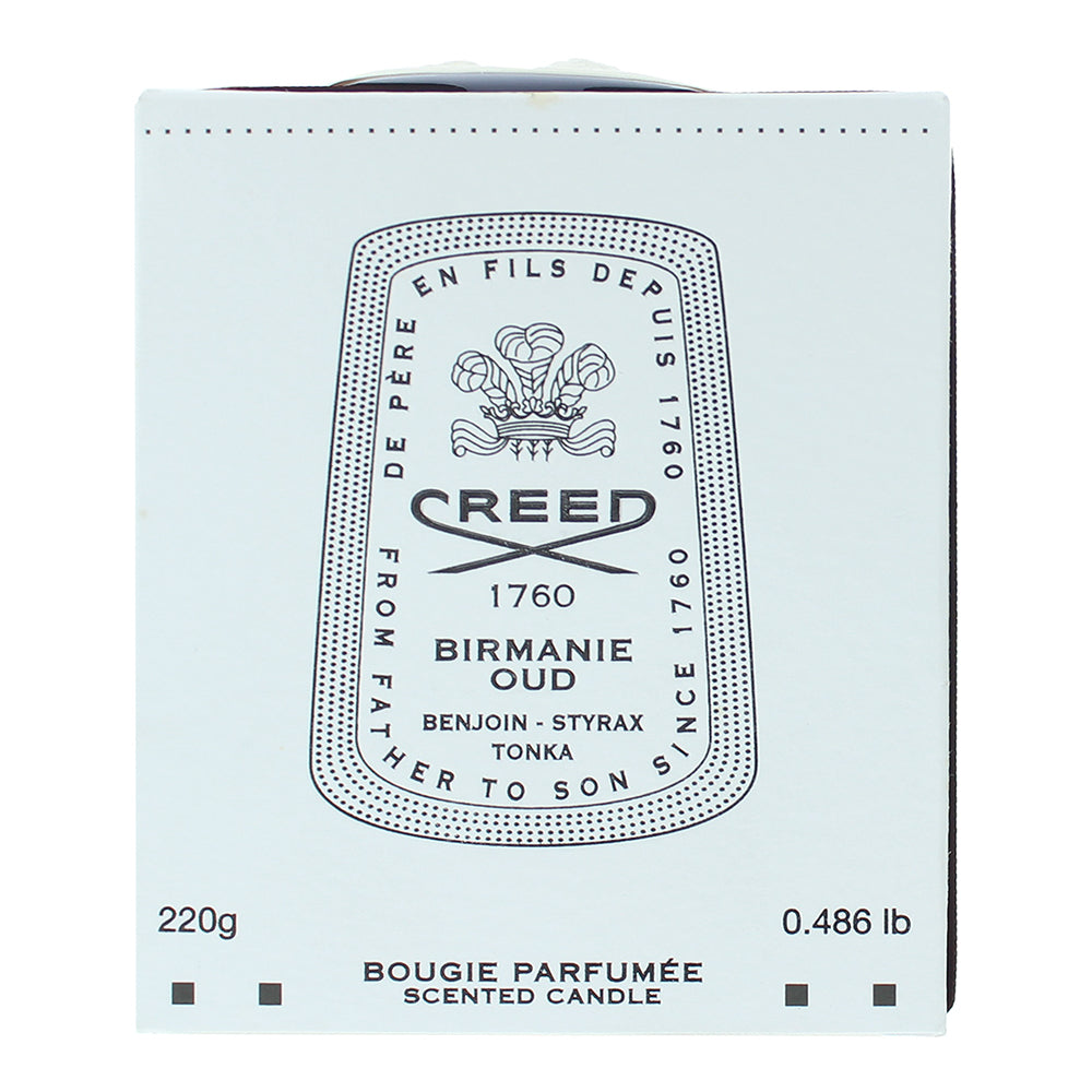 Creed Birmanie Oud Candle 220g - Box