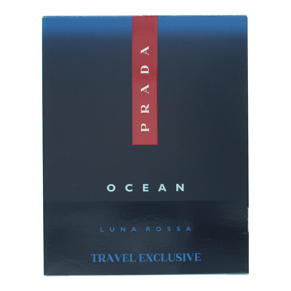 Prada Luna Rossa Ocean 2 Piece Gift Set: Eau de Toilette 100ml  - Box