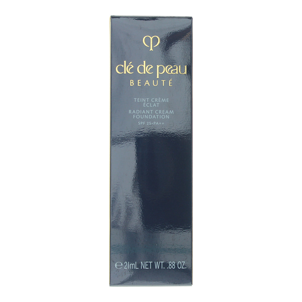 Clé De Peau Beauté Radiant Face Enhancer Spf 25 O10 Light Ochre Foundation 21ml - Box