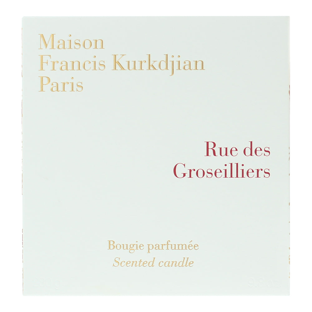 Maison Francis Kurkdjian Rue Des Groseilliers Candle 280g - Box