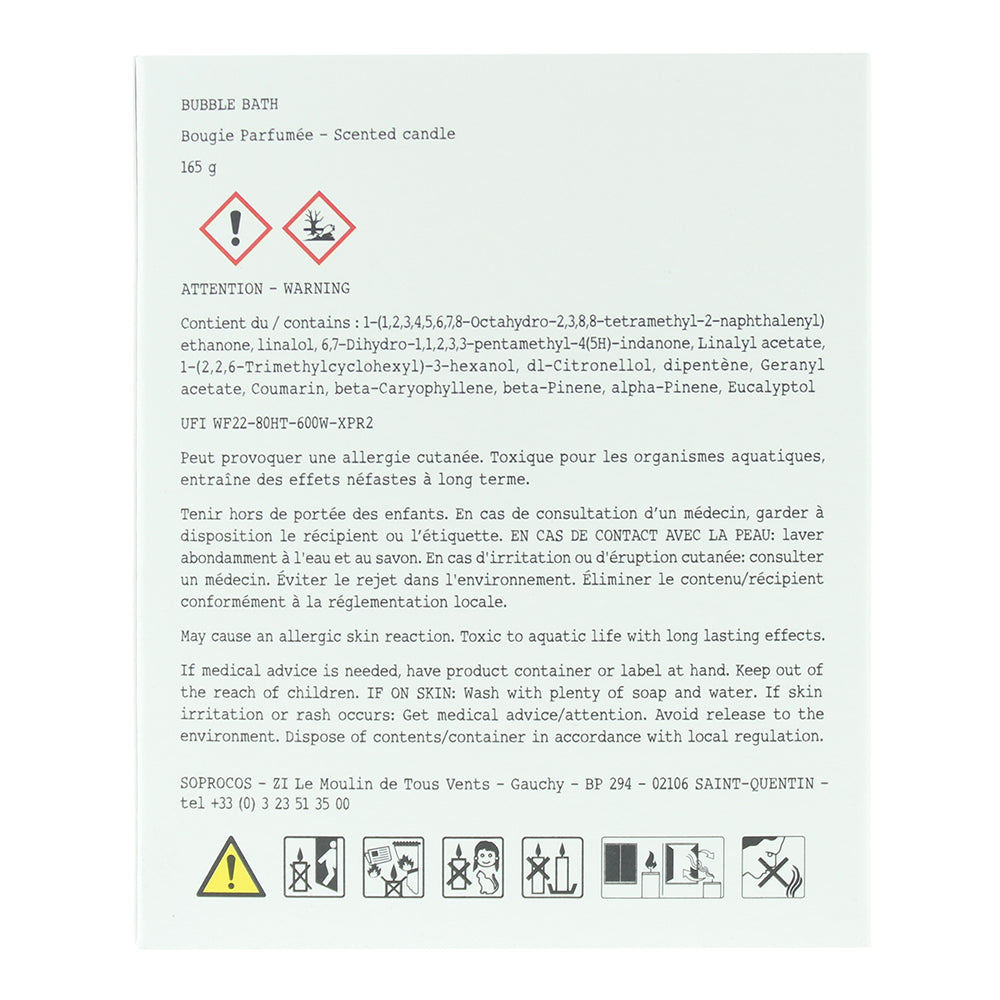 Maison Margiela Replica Bubble Bath Scented Candle 165g