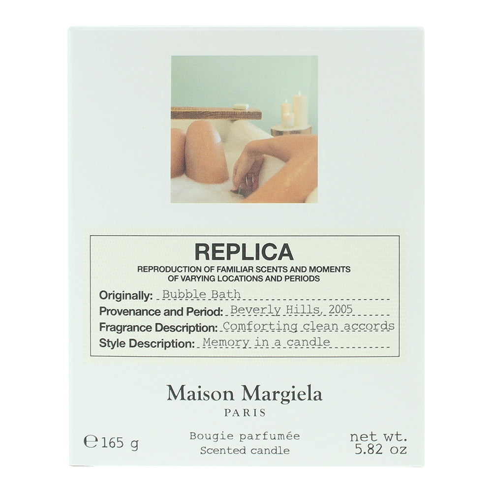 Maison Margiela Replica Bubble Bath Scented Candle 165g - Box