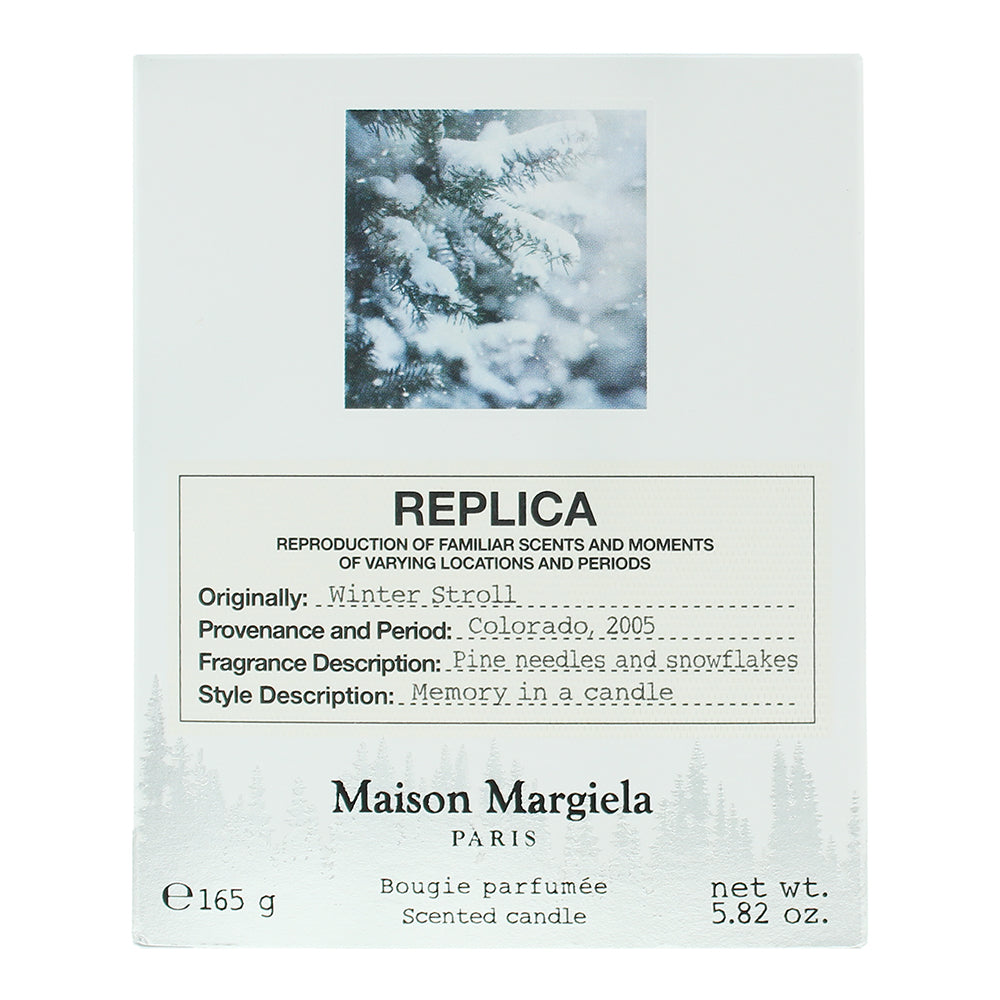 Maison Margiela Replica Winter Stroll Scented Candle 165g - Box
