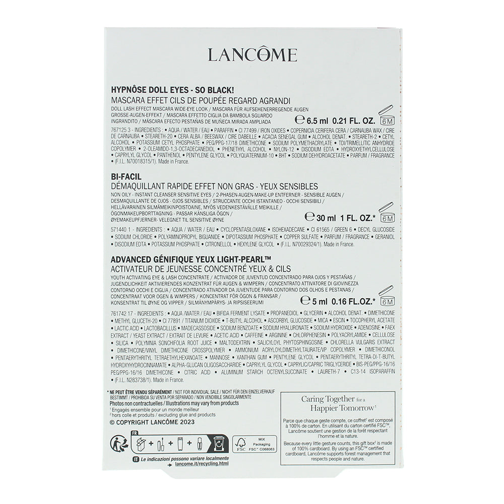 Lancôme Hypnôse Doll Eyes 3 Piece Gift Set