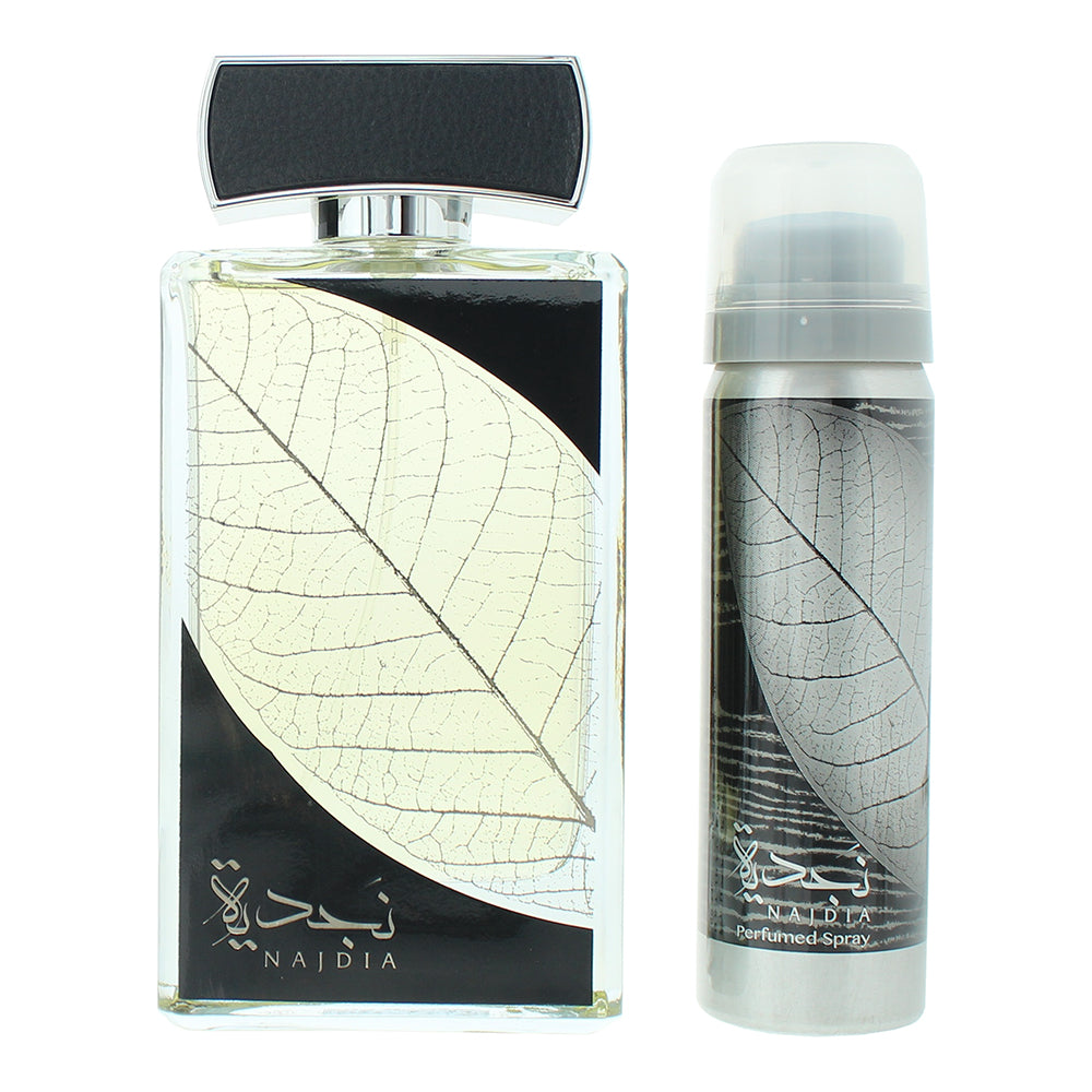 Lattafa Najdia 2 Piece Gift Set: Eau de Parfum 100ml - Deodorant Spray 50ml - Product