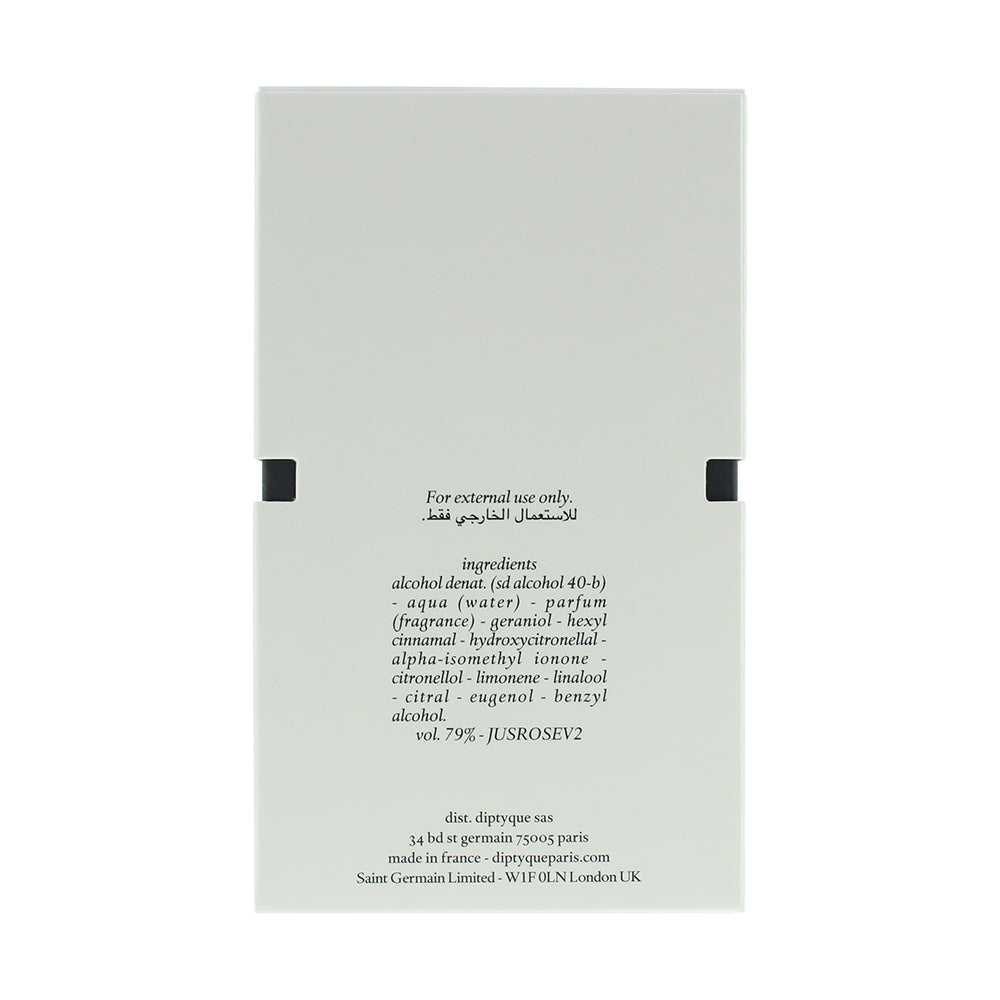 Diptyque Eau Rose Eau de Toilette 50ml