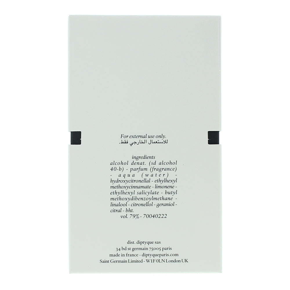 Diptyque L'eau Papier Eau de Toilette 50ml