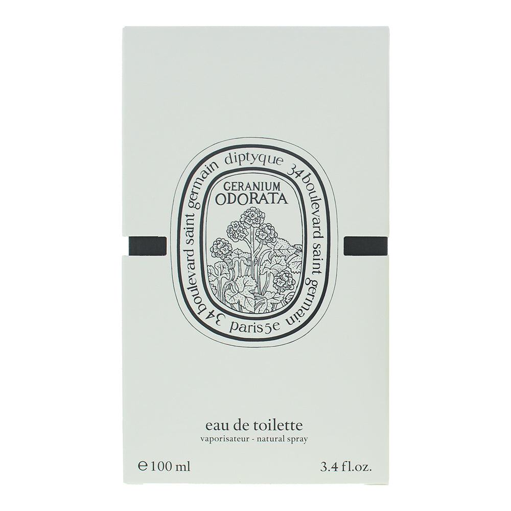 Diptyque Geranium Odorata Eau de Toilette 100ml - Box