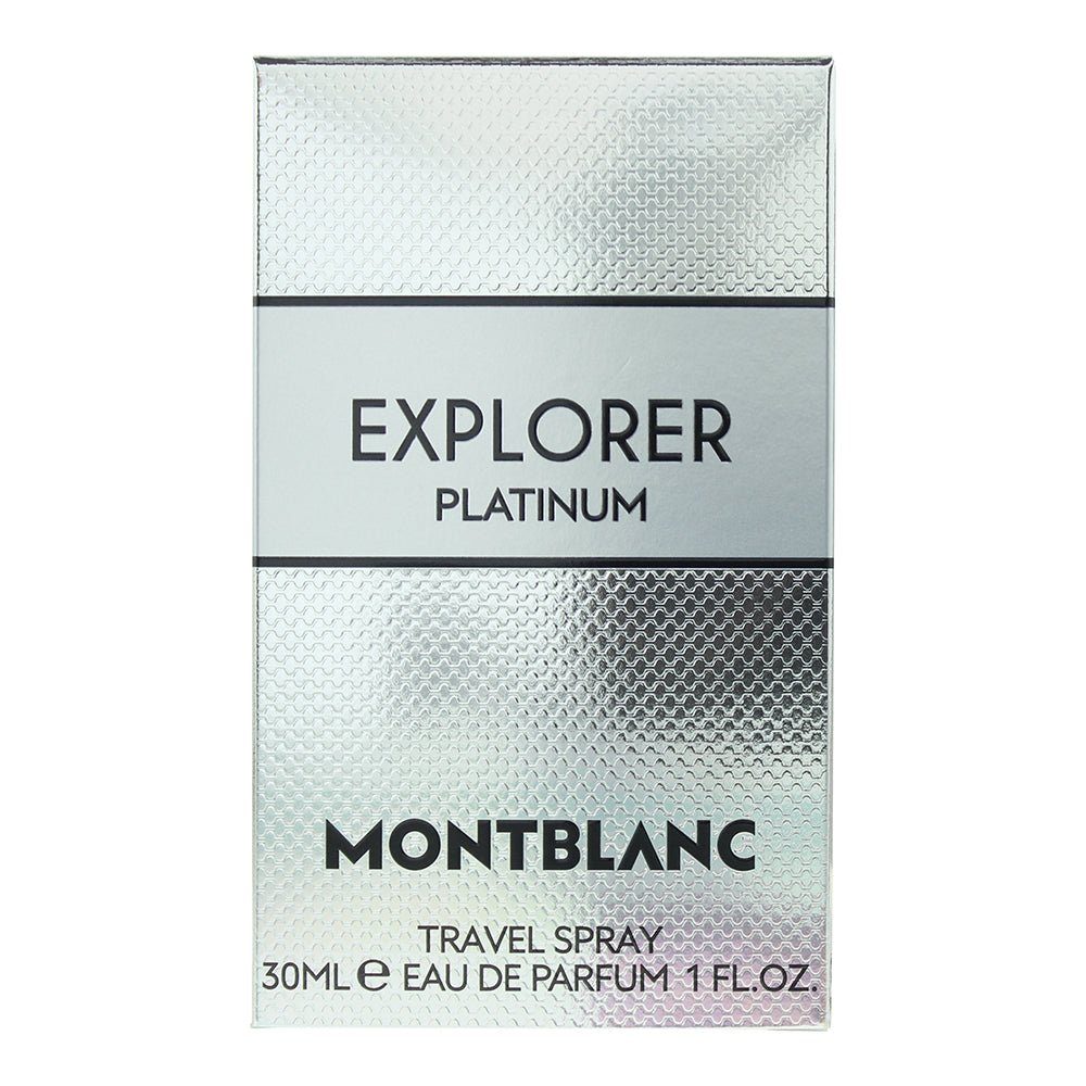 Montblanc Explorer Platinum Eau de Parfum 30ml - Box